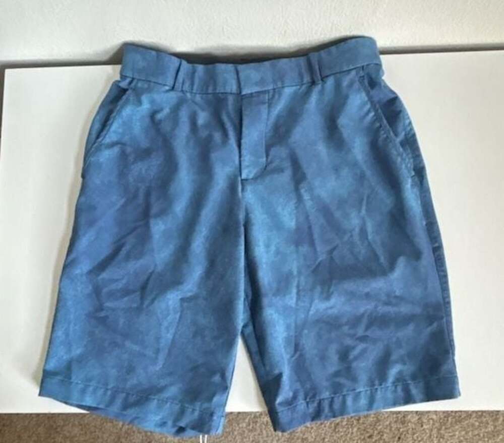 Nike Dri-FIT Hybrid Wash Golf Shorts Men's Size 30 Blue